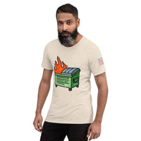 Reverse Blue Card: Dumpster Fire SS Tee