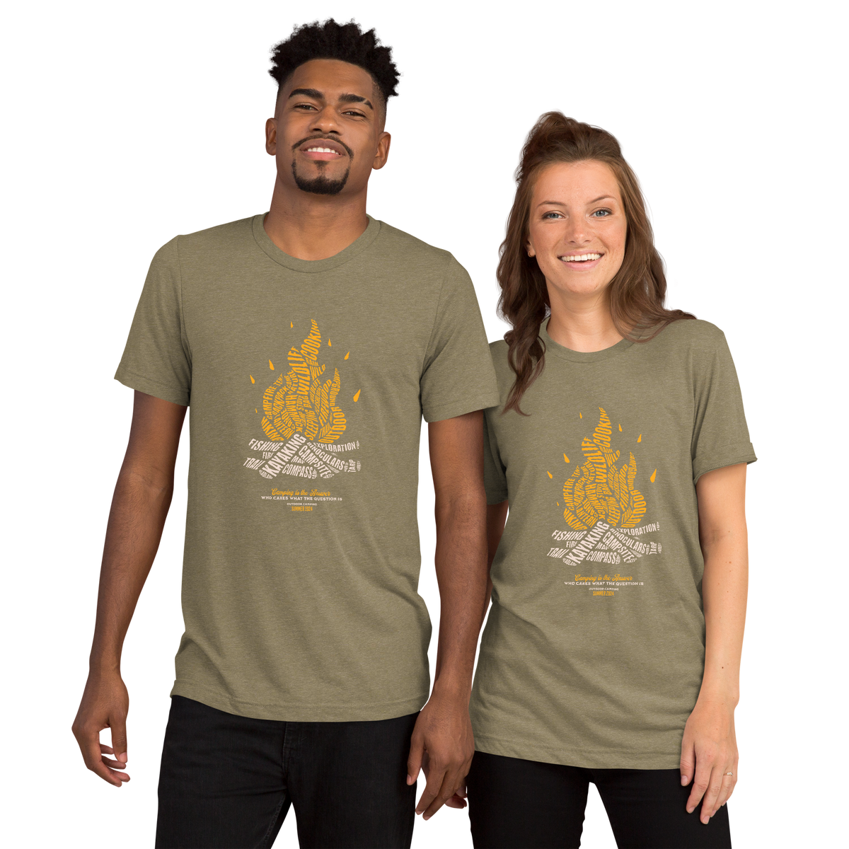 TYPOGRAPHIC BONFIRE SS TEE