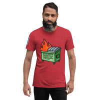 Reverse Blue Card: Dumpster Fire SS Tee