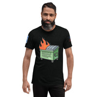 Reverse Blue Card: Dumpster Fire SS Tee