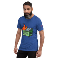 Reverse Blue Card: Dumpster Fire SS Tee
