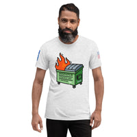 Reverse Blue Card: Dumpster Fire SS Tee