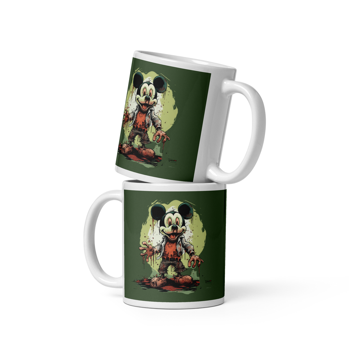 Zombie Mickey mug