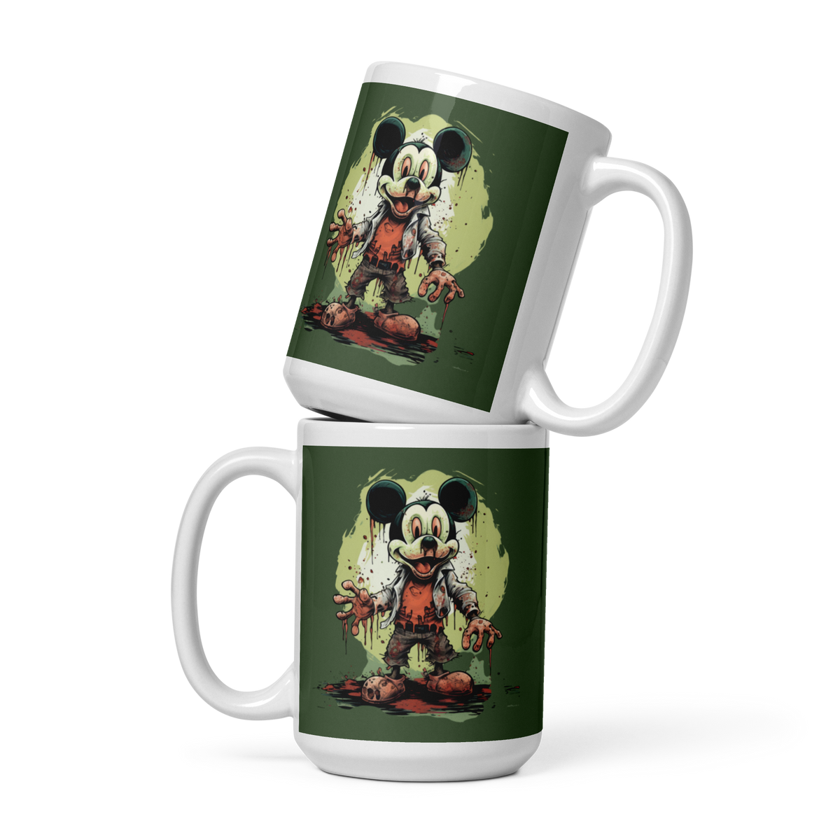 Zombie Mickey mug