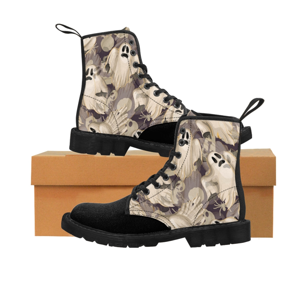 Ghostly Women's Canvas Boots