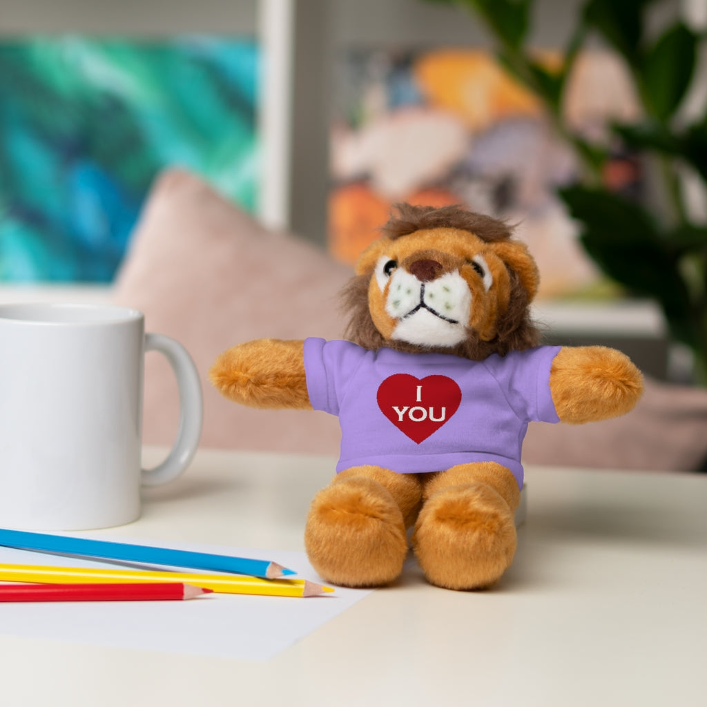 Stuffed Animals with I <3 You Tee