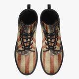USA Flag Trendy Leather Boots