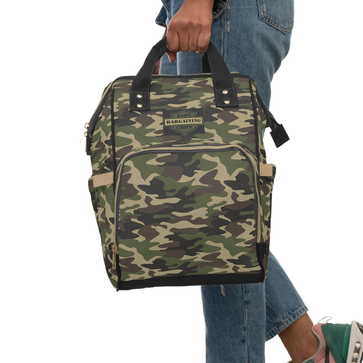 Dad's Bargaining Chips - Tactical Diaper Bag-pack