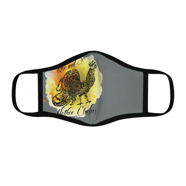 Mother Cluckers Fitted Polyester Face Mask