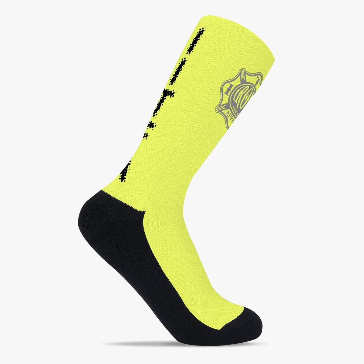 Irons in the Fire Apparel Reinforced Sports Socks - Bright Yellow