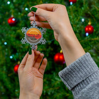 IITFA 2022 Pewter Snowflake Ornament