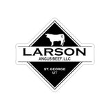 Larson Beef Logo: Die-Cut Stickers (5 sizes)