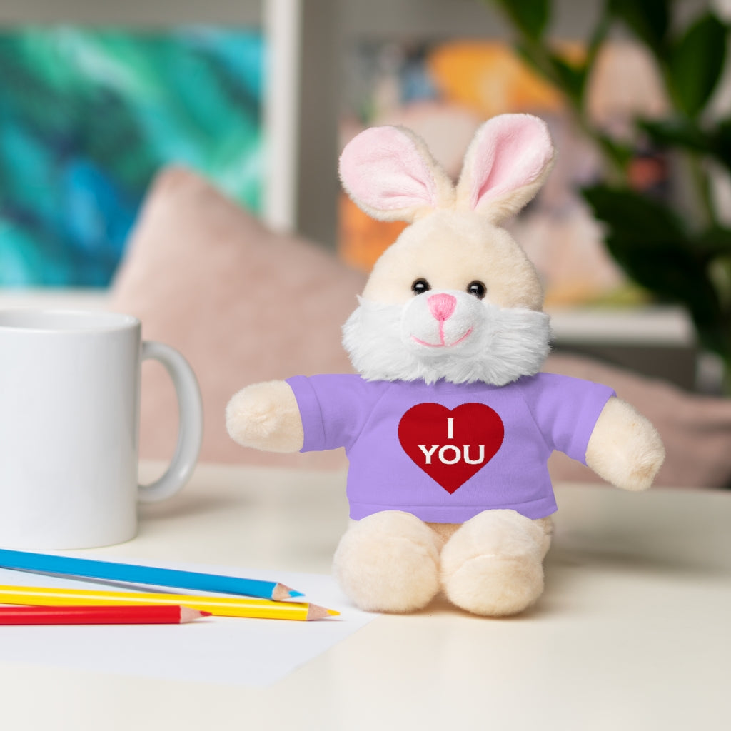 Stuffed Animals with I <3 You Tee