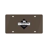 Larson Beef Logo: License Plate
