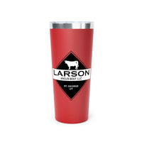 Larson Beef Copper Vacuum Insulated Tumbler, 22oz
