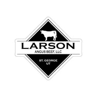 Larson Beef Logo: Die-Cut Stickers (5 sizes)