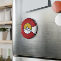 Colorado Magnet, Round (1 & 10 pcs)