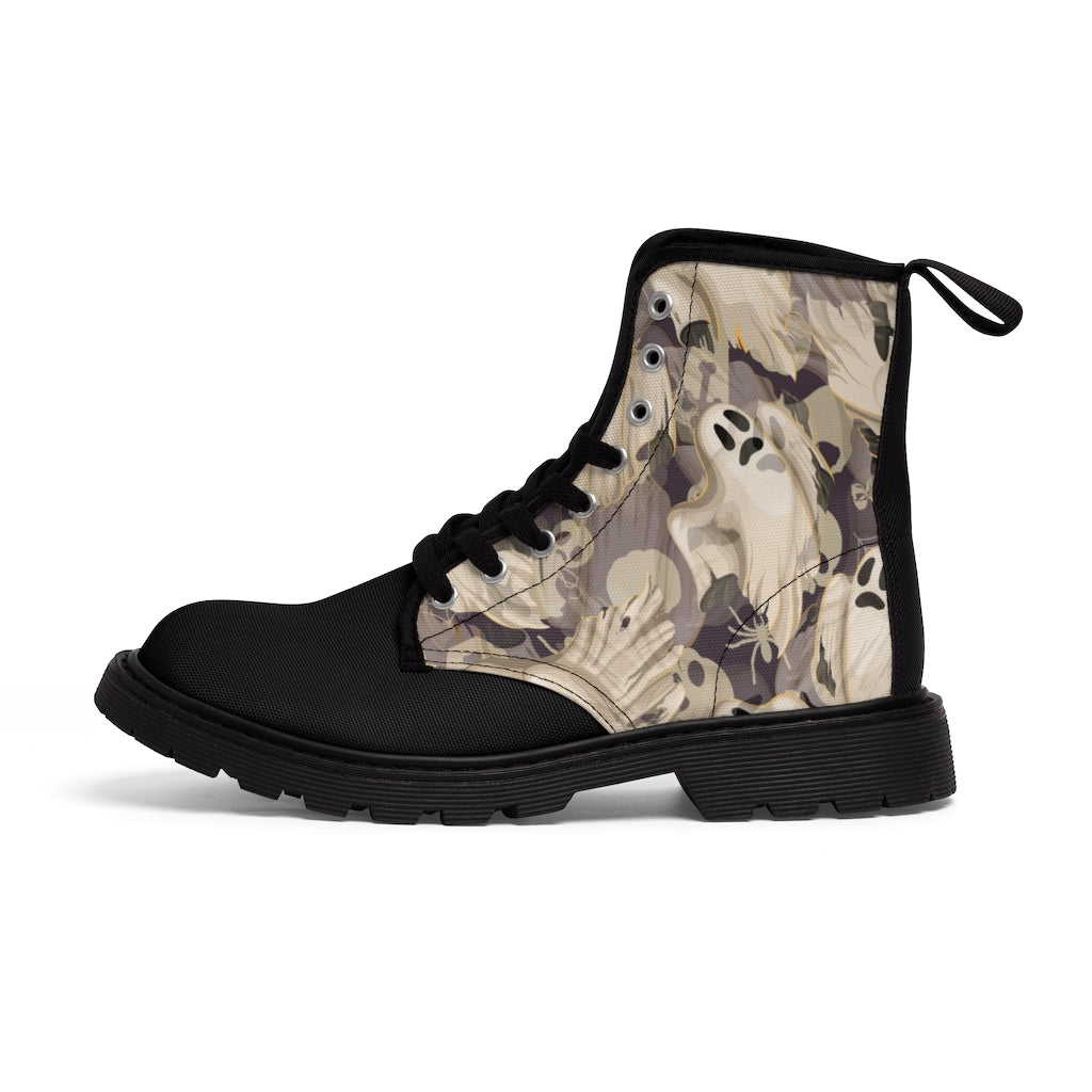 Ghostly Women's Canvas Boots