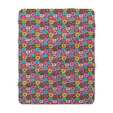 DONUTS!! Sherpa Fleece Blanket