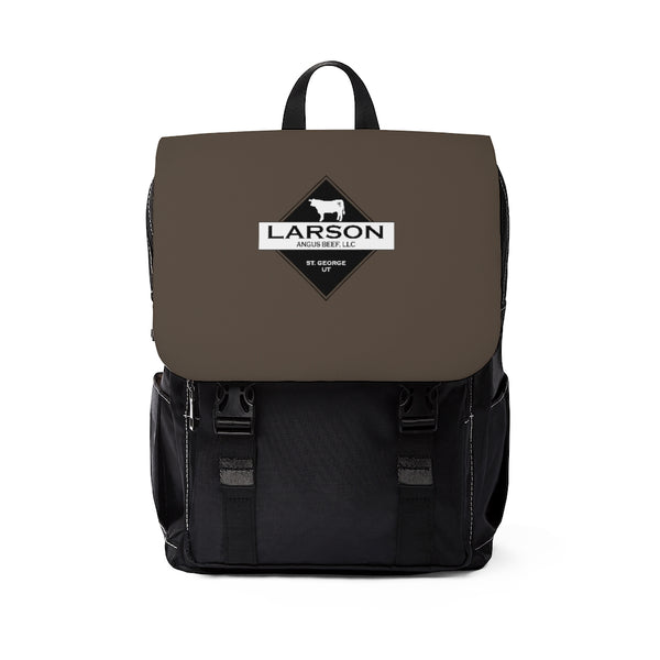 Larson Beef Logo Unisex Shoulder Backpack