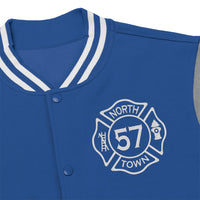Station 57 Men's Varsity Jacket (embroidered)