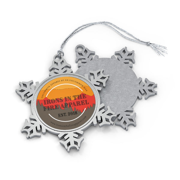 IITFA 2022 Pewter Snowflake Ornament