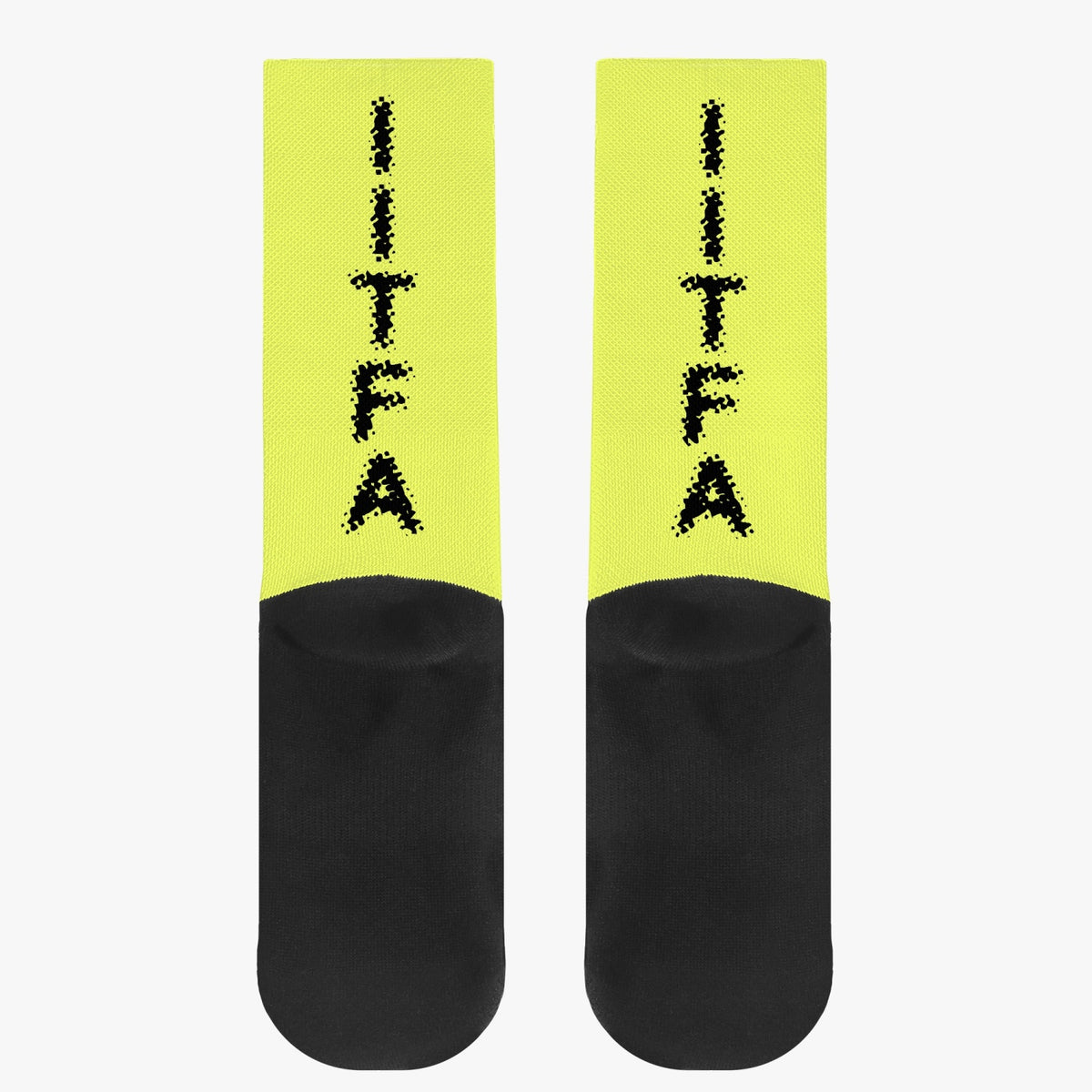Irons in the Fire Apparel Reinforced Sports Socks - Bright Yellow