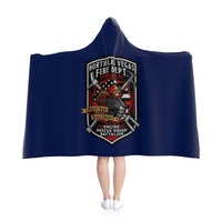 51 Logo Hooded Blanket