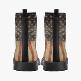 USA Flag Trendy Leather Boots