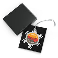 IITFA 2022 Pewter Snowflake Ornament