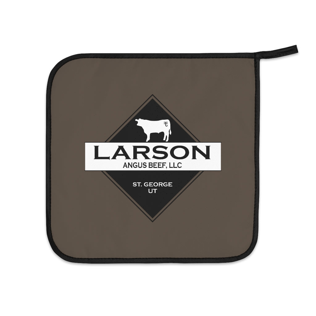Larson Beef Logo: Oven Mitts & Pot Holders