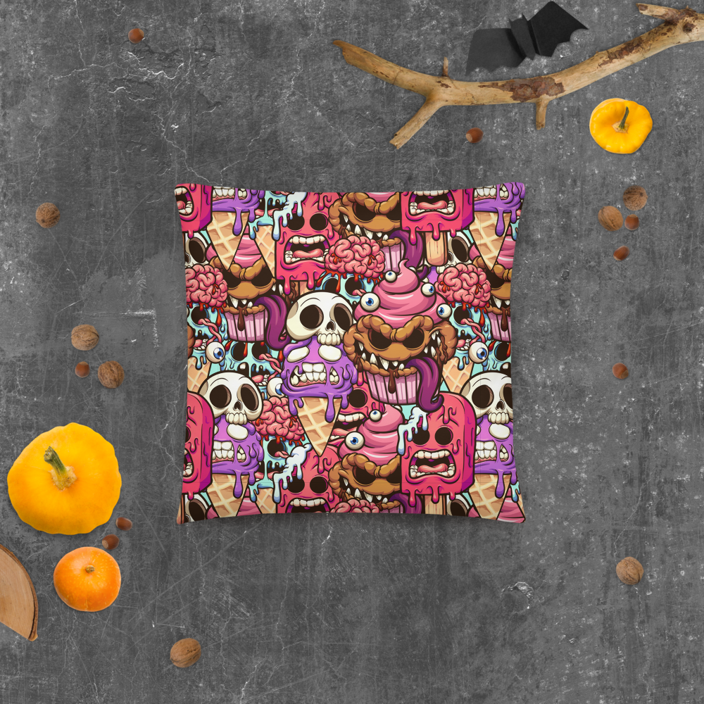 Monster Desserts Pillow