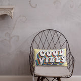 Good Vibes Retro - Basic Pillow