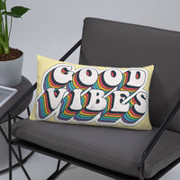 Good Vibes Retro - Basic Pillow