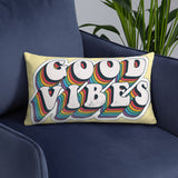 Good Vibes Retro - Basic Pillow