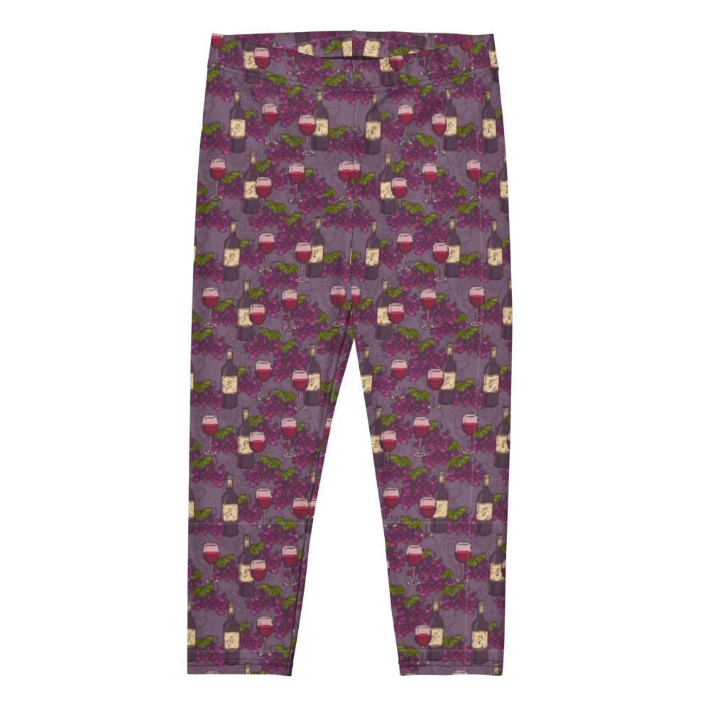 Wine and Dine Capri Leggings
