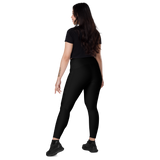 Darkest before Dawn Crossover leggings with pockets