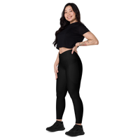 Darkest before Dawn Crossover leggings with pockets