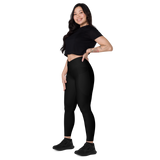 Darkest before Dawn Crossover leggings with pockets