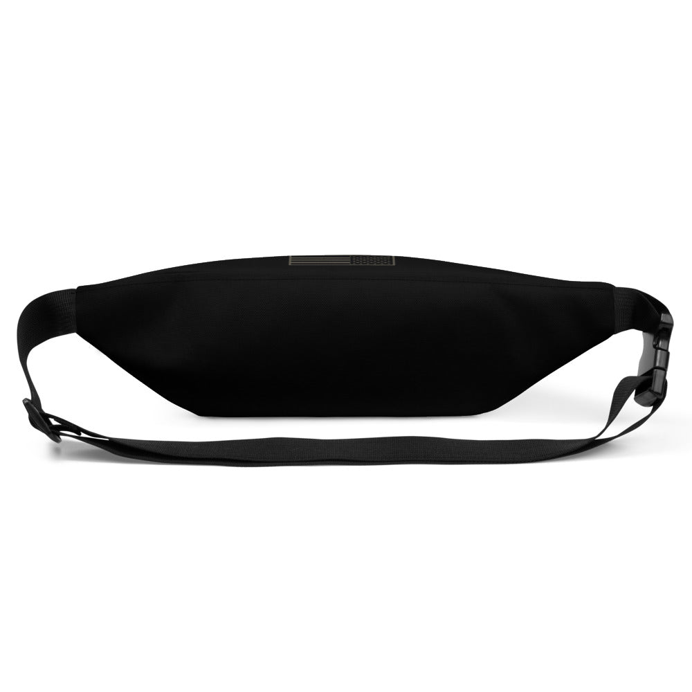 USA Flag (gray) - Fanny Pack