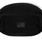 USA Flag (gray) - Fanny Pack