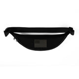 USA Flag (gray) - Fanny Pack