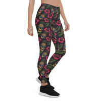 Pineapple Skull Leggings