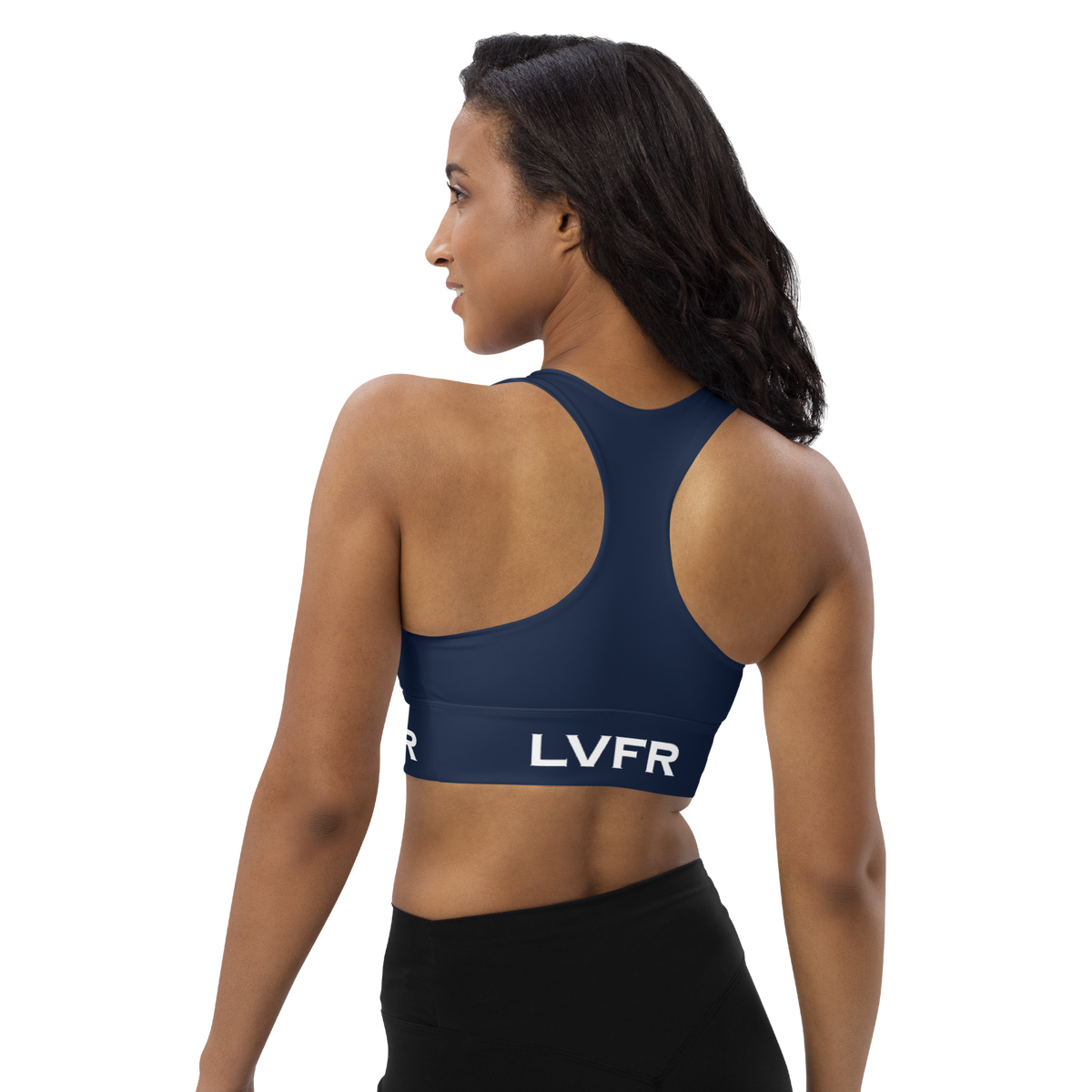 LVFR Longline sports bra - Blue