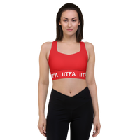 IITFA Longline sports bra - Red