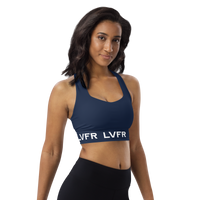 LVFR Longline sports bra - Blue