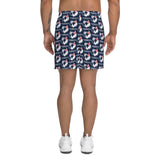 'Merican Badass Men's Athletic Long Shorts