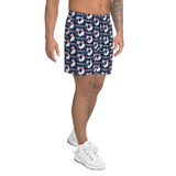 'Merican Badass Men's Athletic Long Shorts