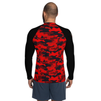 TRL Red Camo Rash Guard