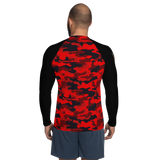 TRL Red Camo Rash Guard